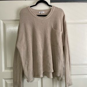 madewell oversized sweater